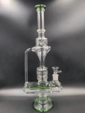 17 Inline Funnel Recycler Bong