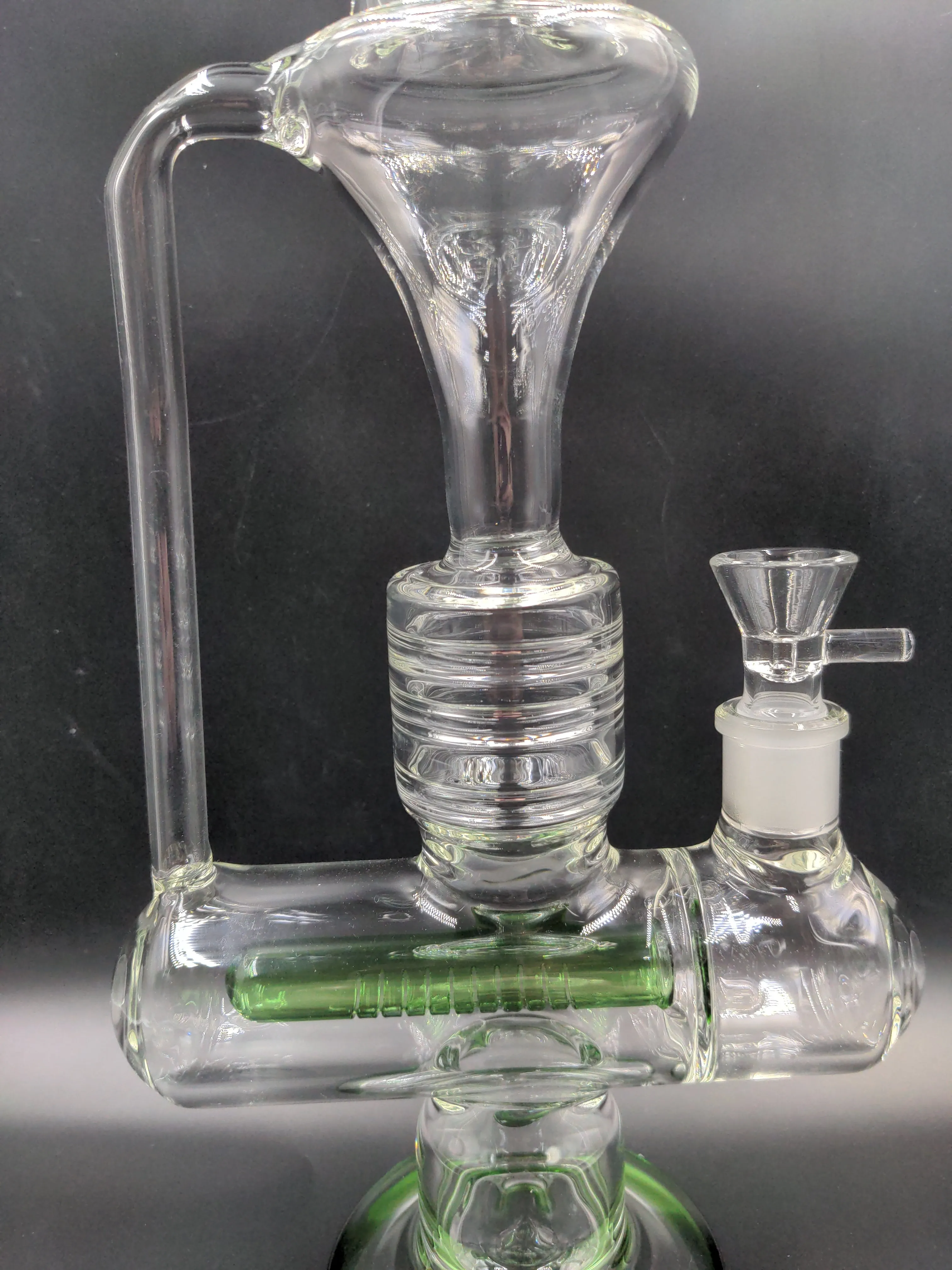 17 Inline Funnel Recycler Bong
