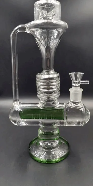 17 Inline Funnel Recycler Bong