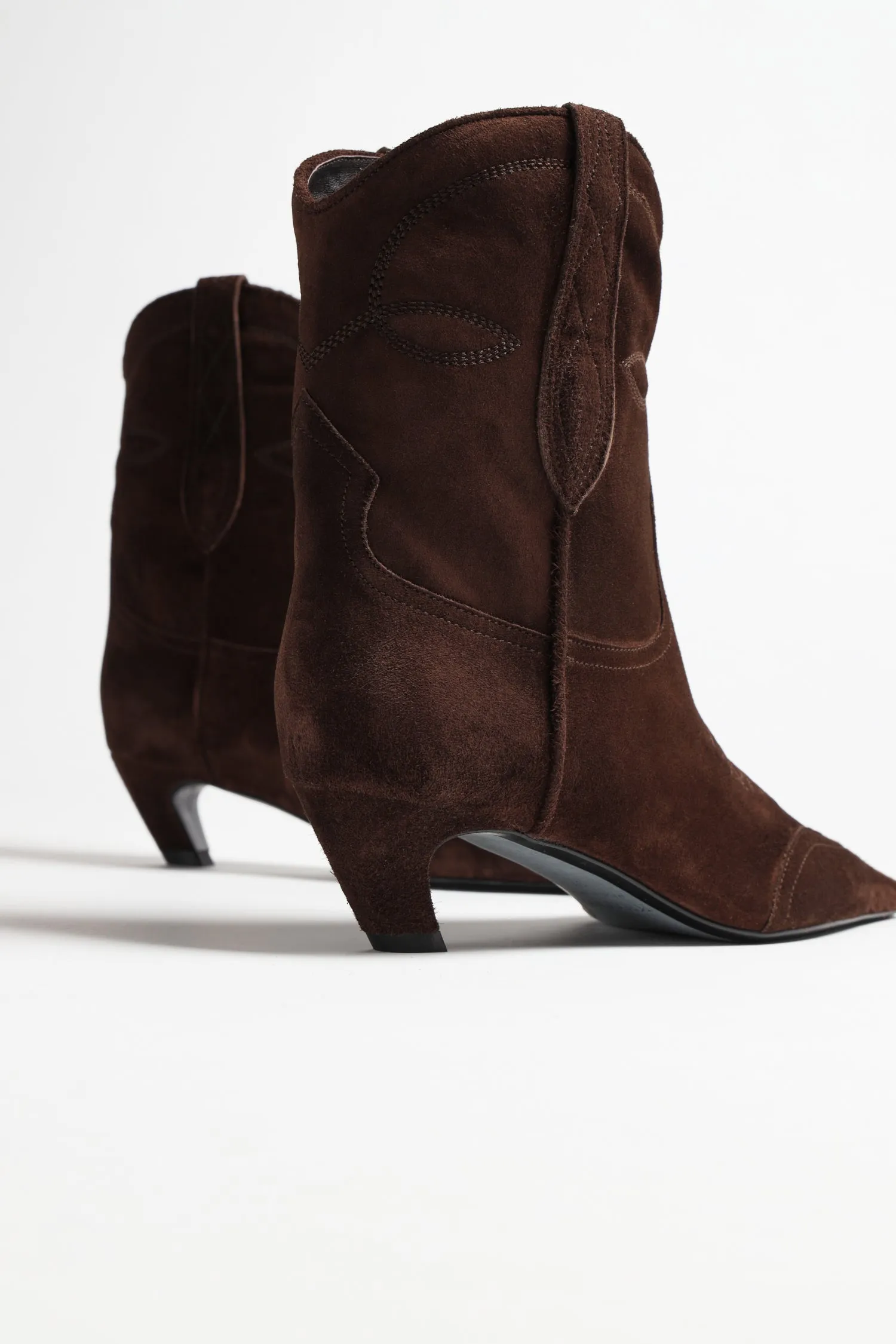 Ankle Boots Dallas in Coffee