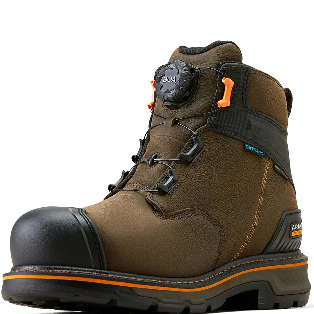 Ariat Men's Stump Jumper 6" BOA Waterproof Composite Toe Work Boot