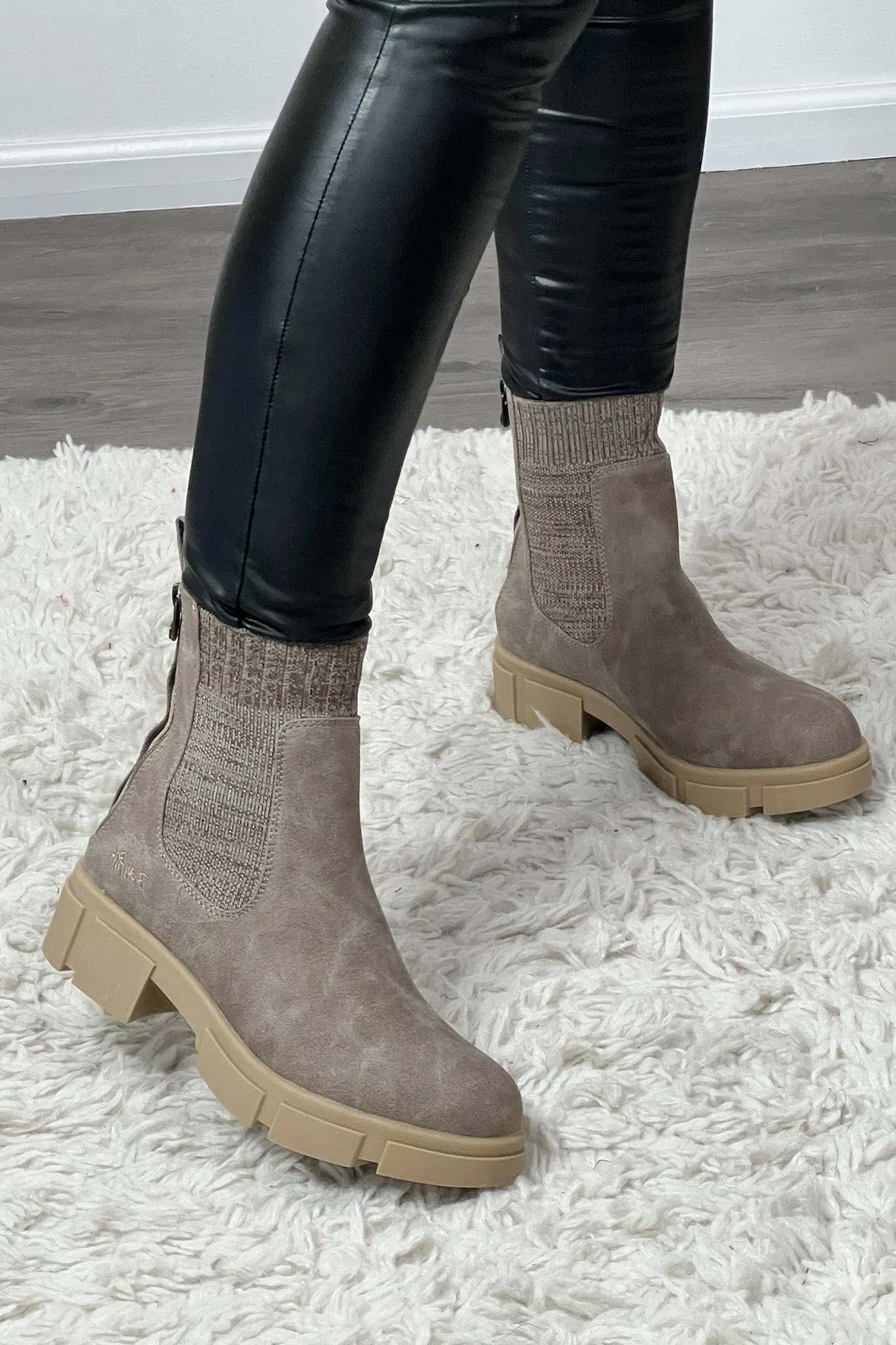 Blowfish Moor Tech Knit Prospector Boot : Sea Mushroom