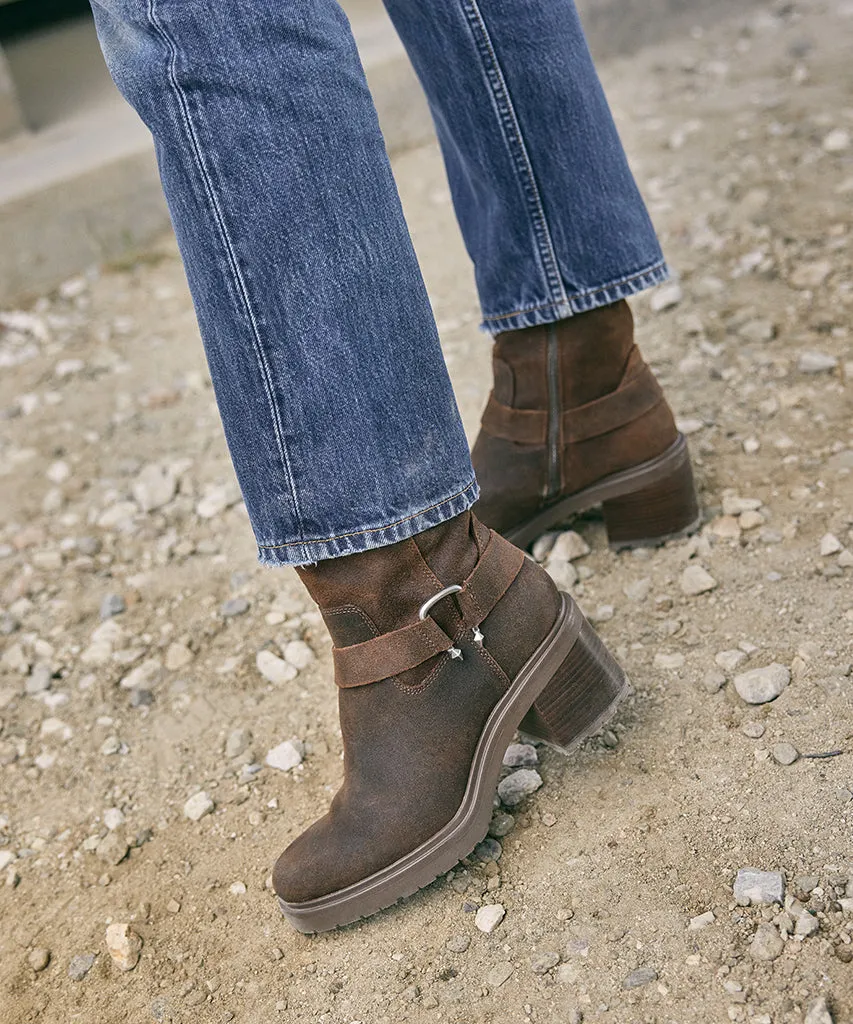 CAMROS BOOTS COCOA SUEDE