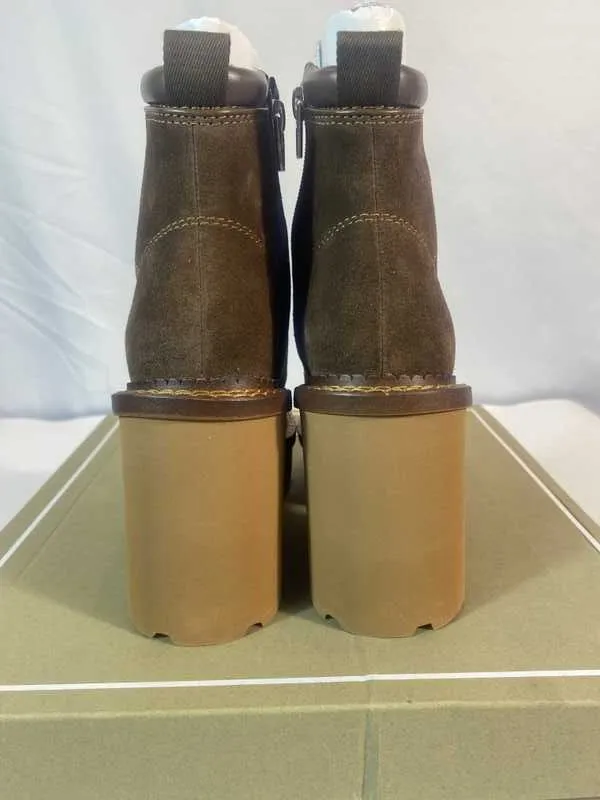 DOMMIE BOOTS COCOA SUEDE - re:vita