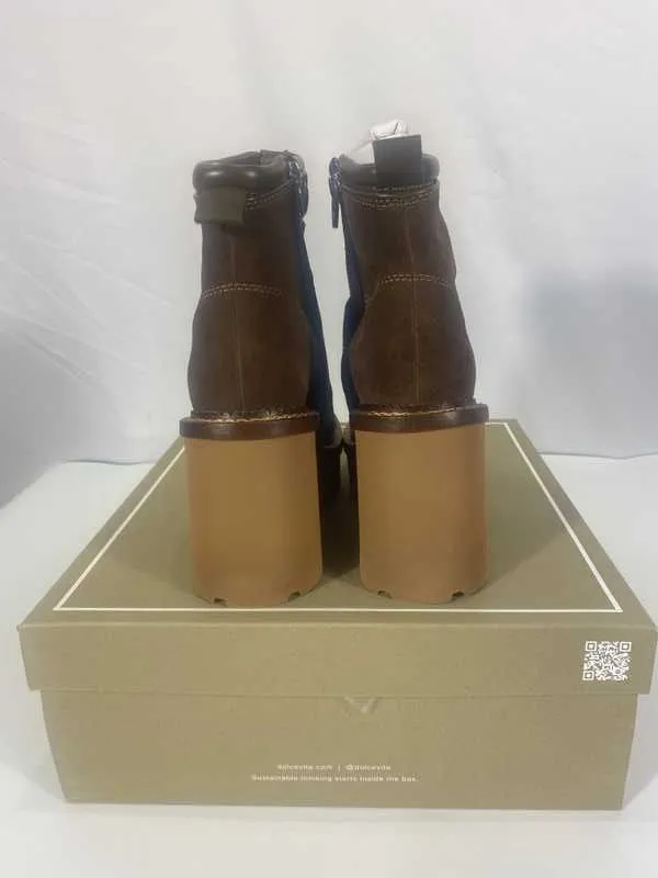 DOMMIE BOOTS COCOA SUEDE - re:vita