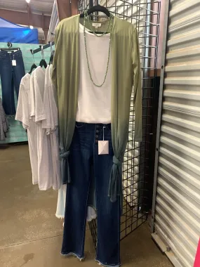 Evergreen Ombre Duster