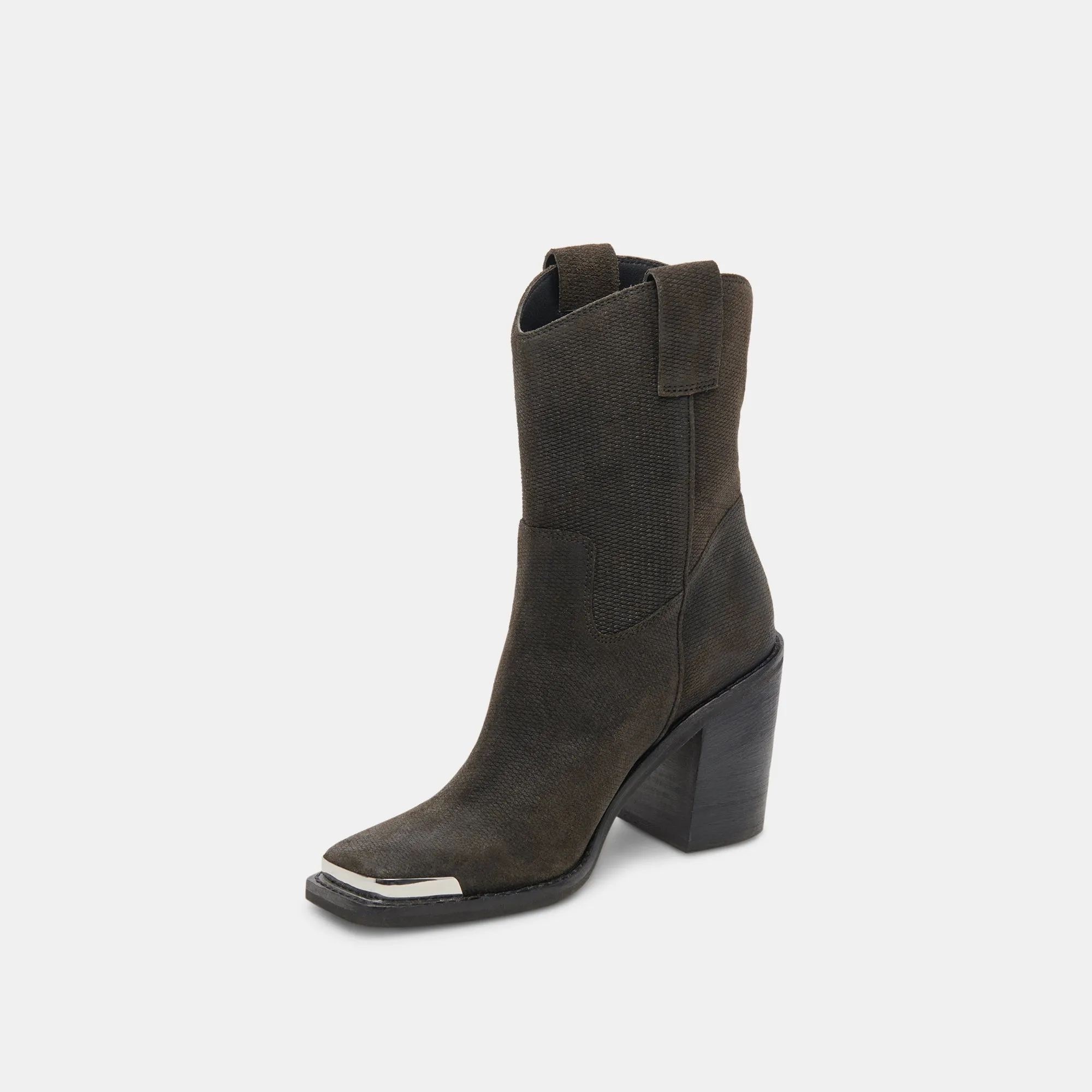 Stylish Falon Boots - Distressed Espresso Leather for a Timeless Look
