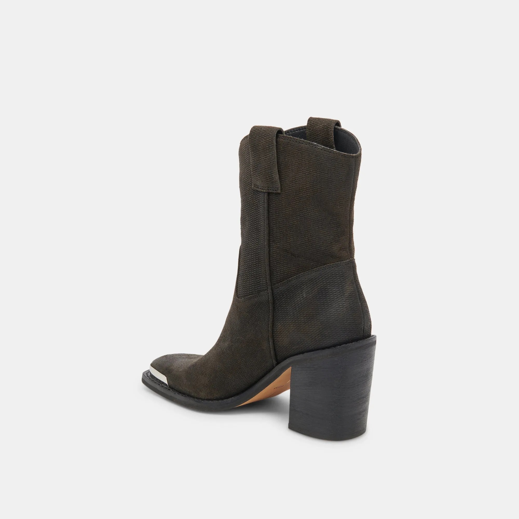 Stylish Falon Boots - Distressed Espresso Leather for a Timeless Look