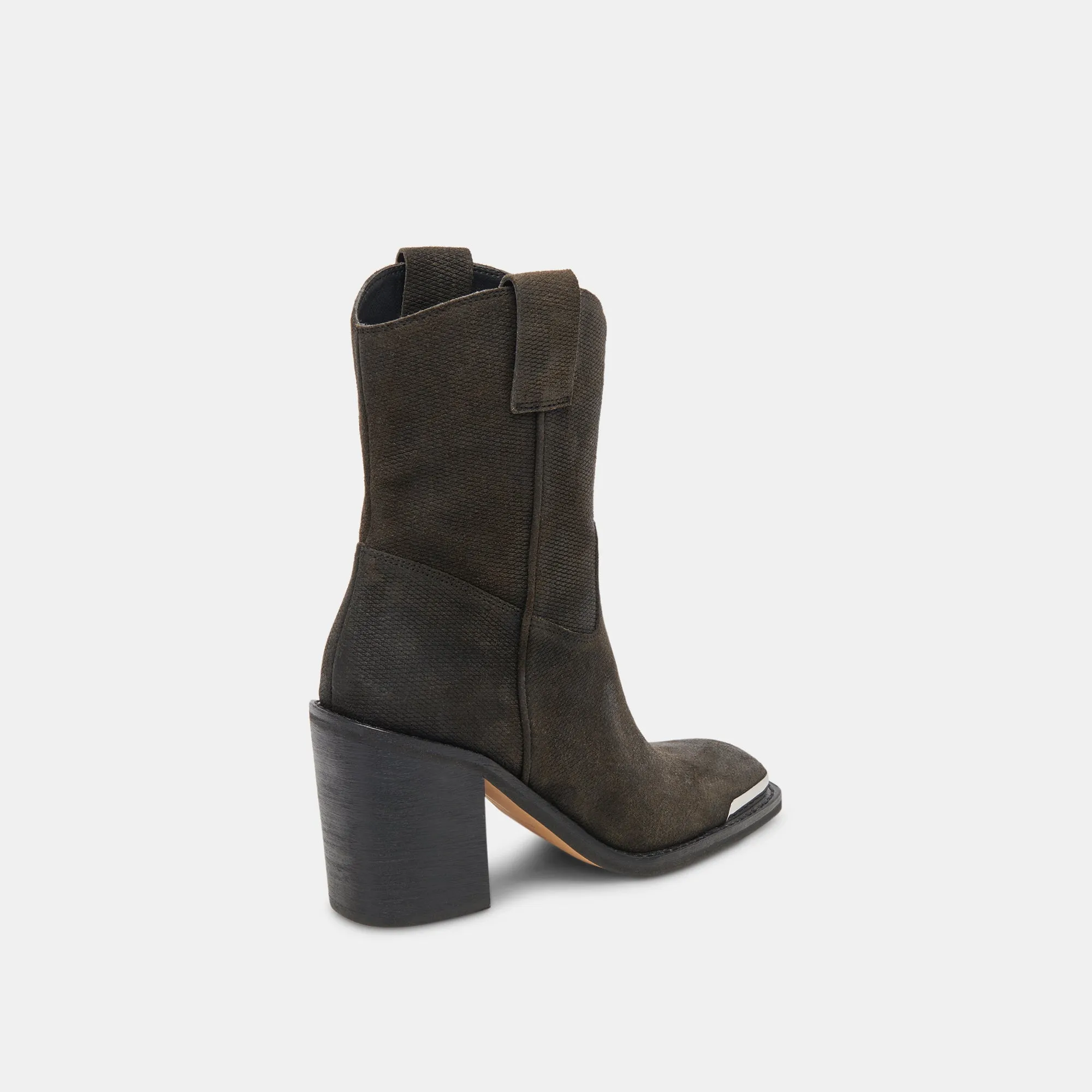Stylish Falon Boots - Distressed Espresso Leather for a Timeless Look