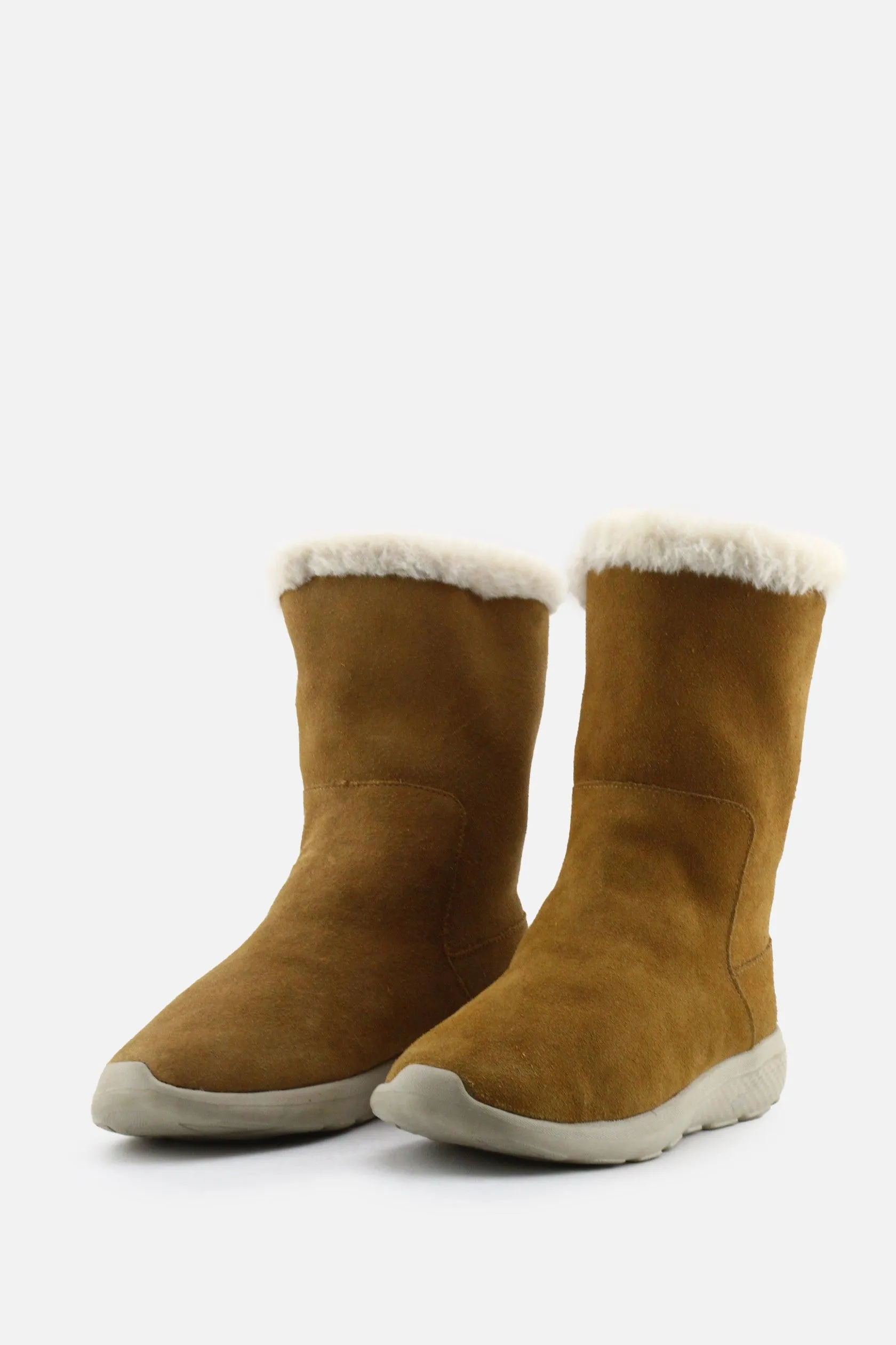 On The Go Snow Ankle Boots | Suede