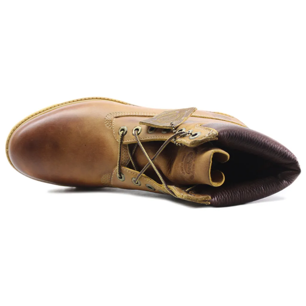 Premium 6 Inch Leather Men's Ankle Boots