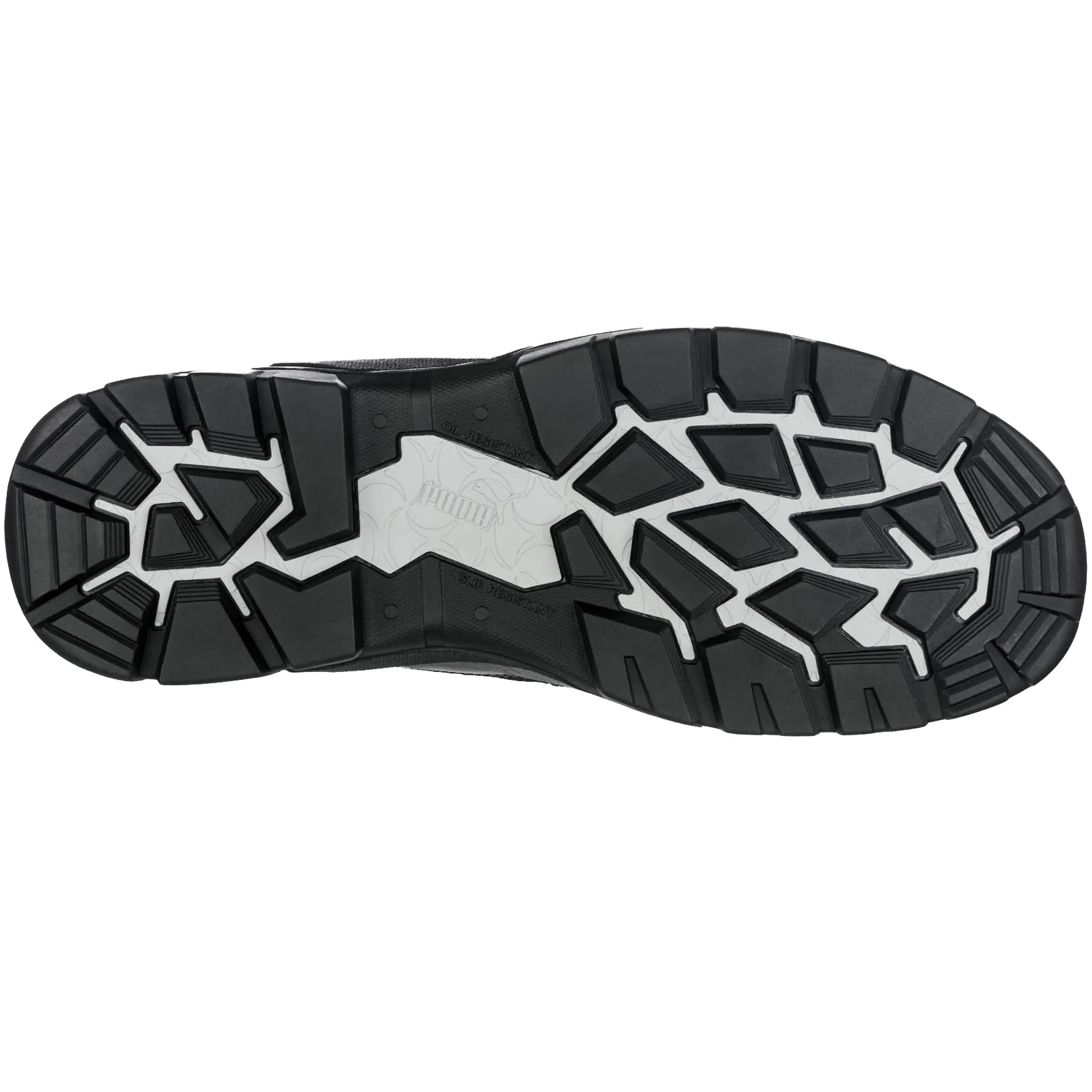 Puma Men's 630905 Conquest CTX 7" Black Zip Soft Toe Work Boots