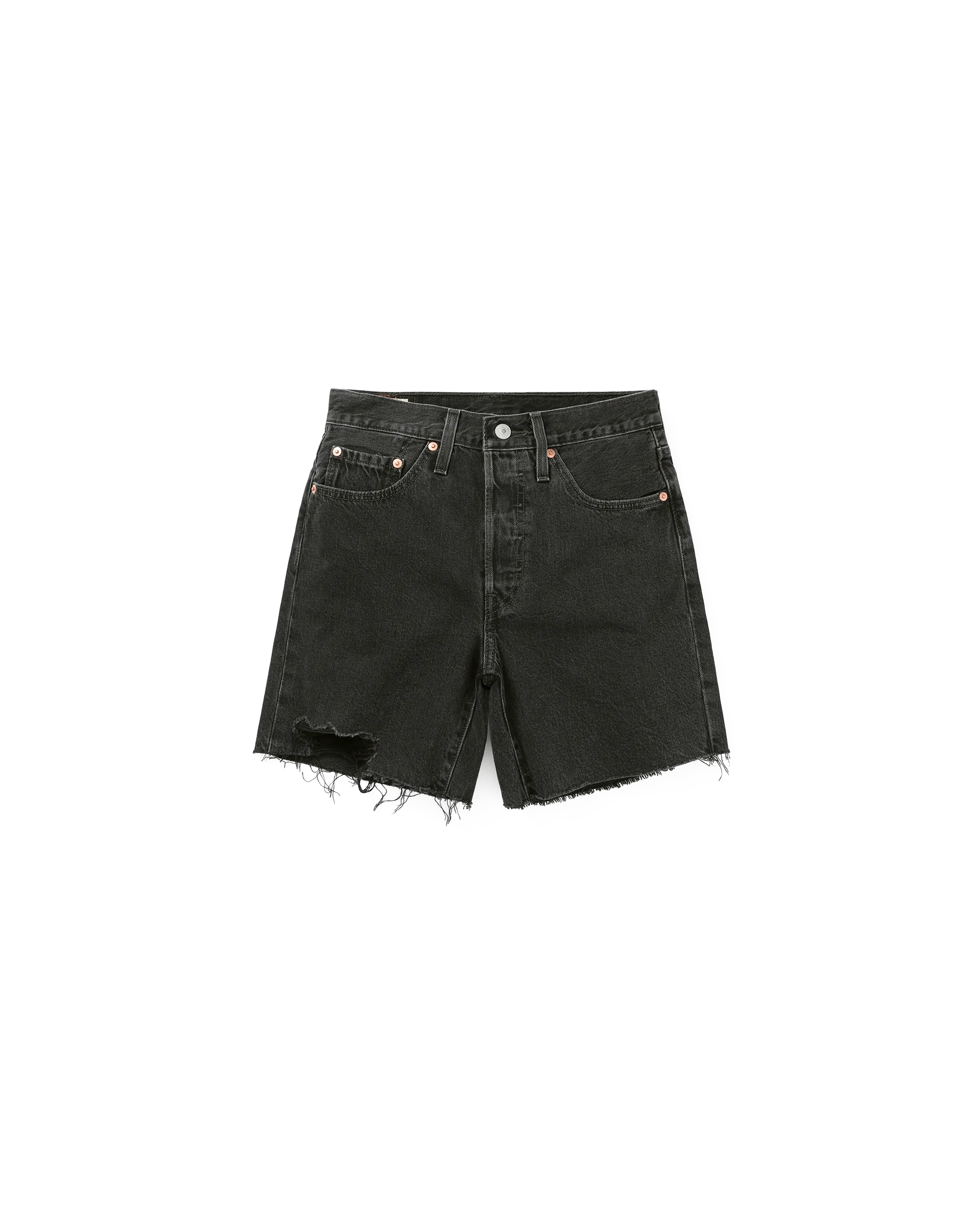 RED TAB / 501 MID THIGH SHORT (WOMEN)