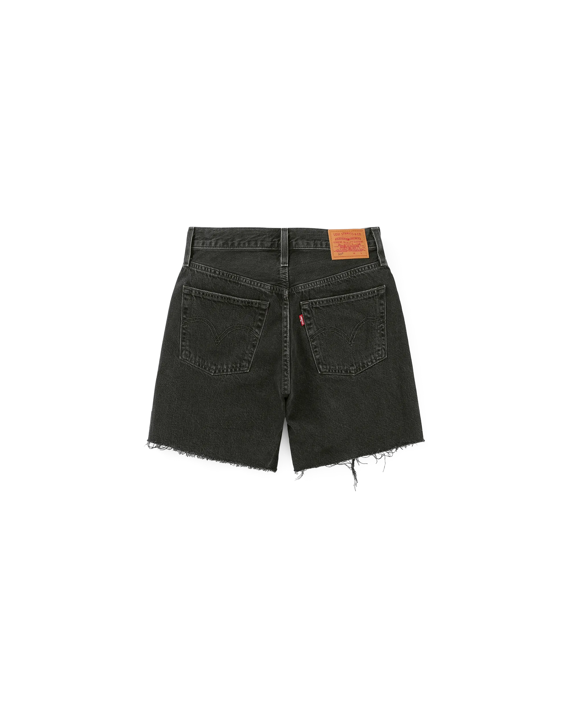 RED TAB / 501 MID THIGH SHORT (WOMEN)