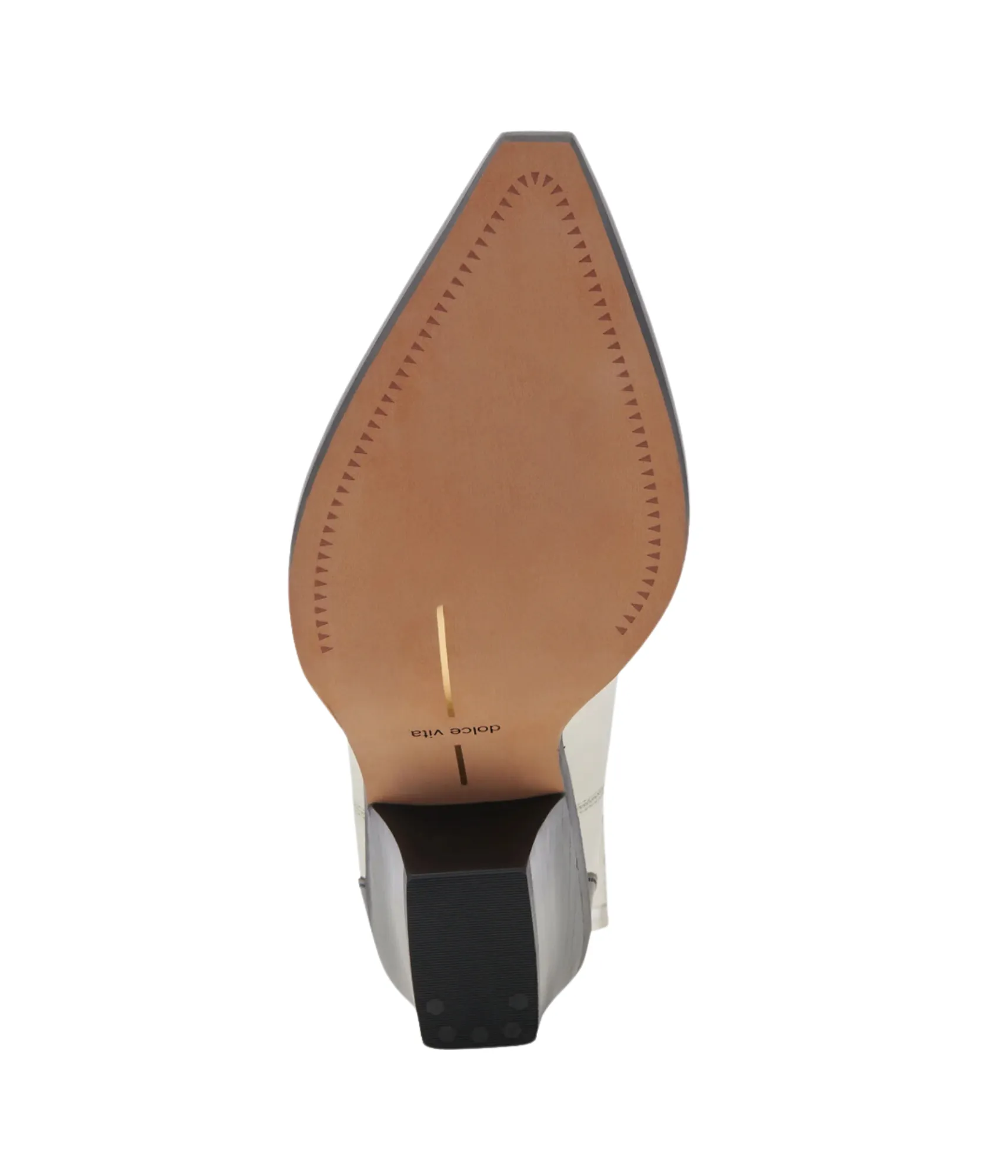 Renia Ankle Boots in Black and White