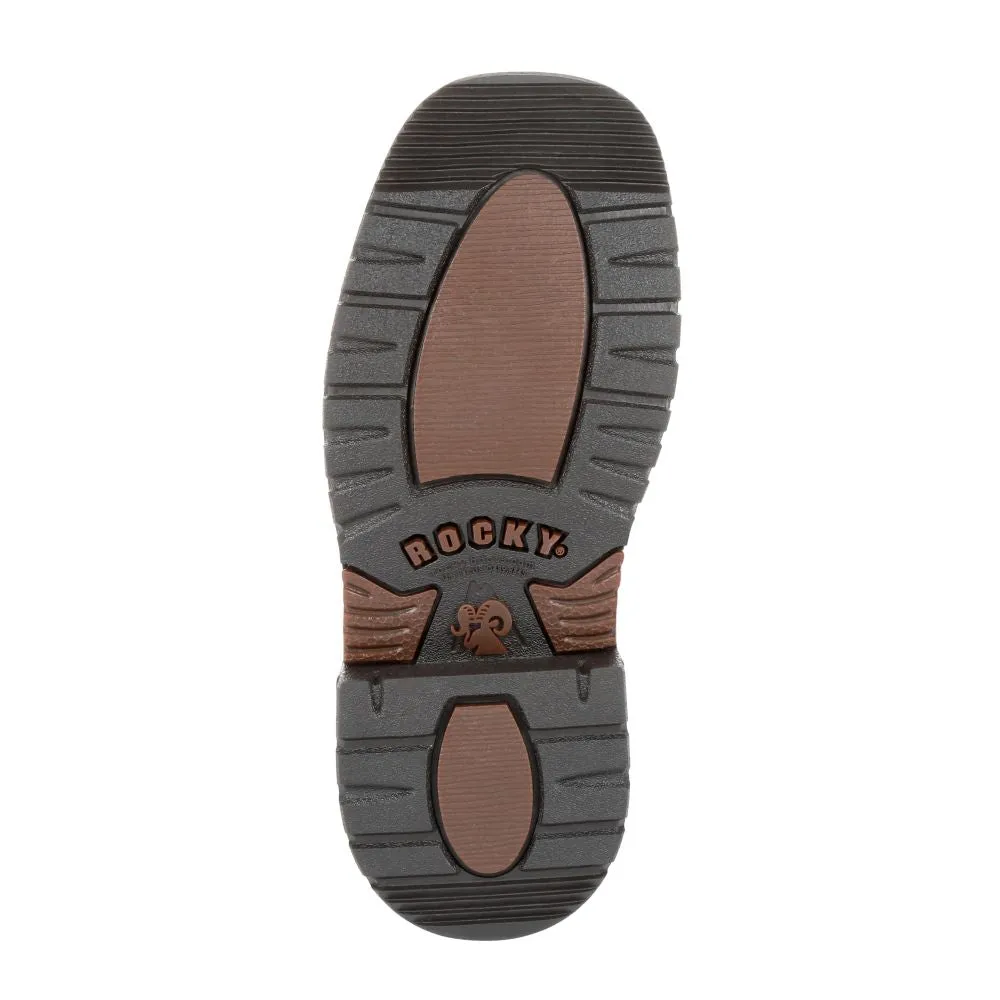 'Rocky' Youth Ride FLX WP Boot - Brown / Realtree Camo
