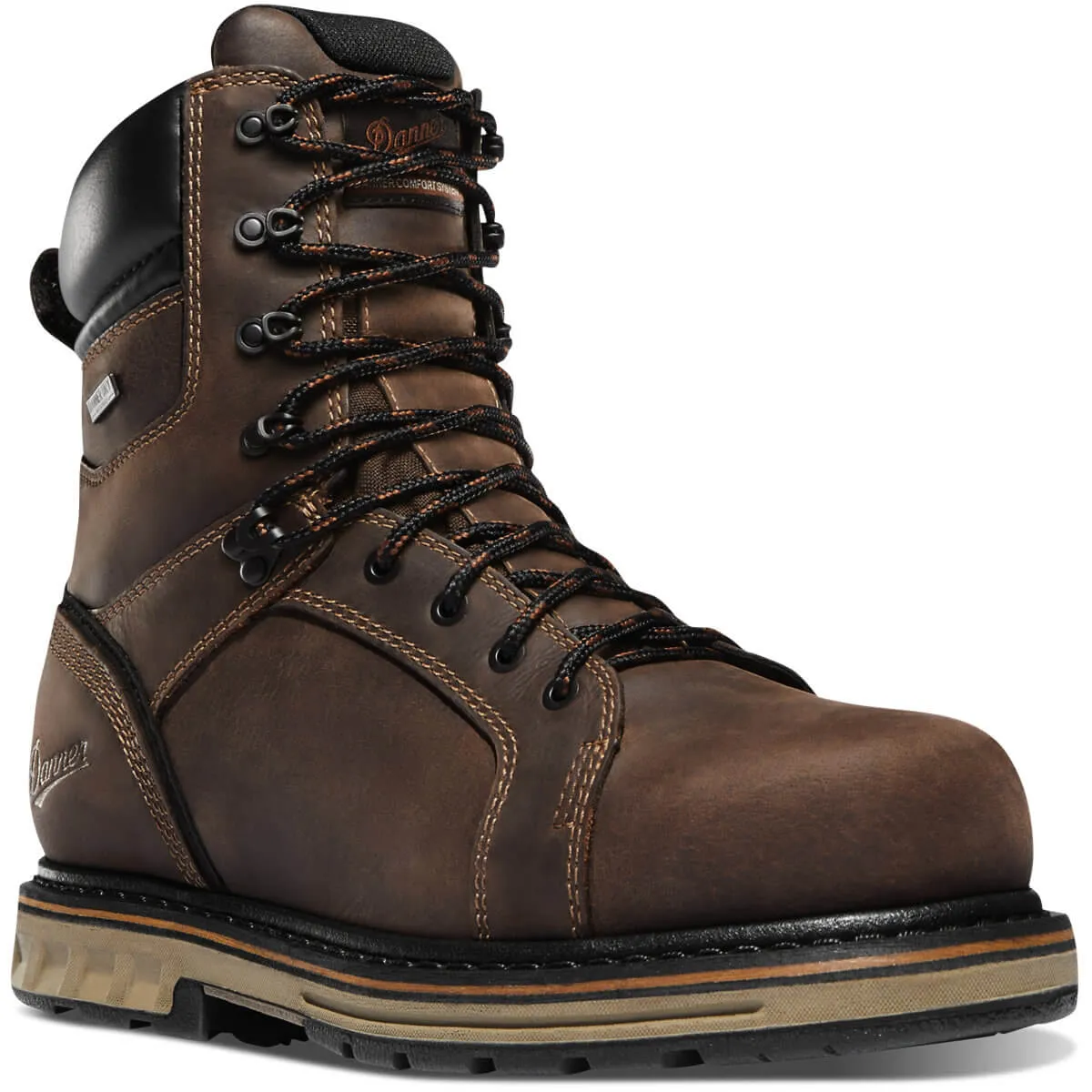 Steel Yard 8 Men's Steel-Toe Boot Brown WP