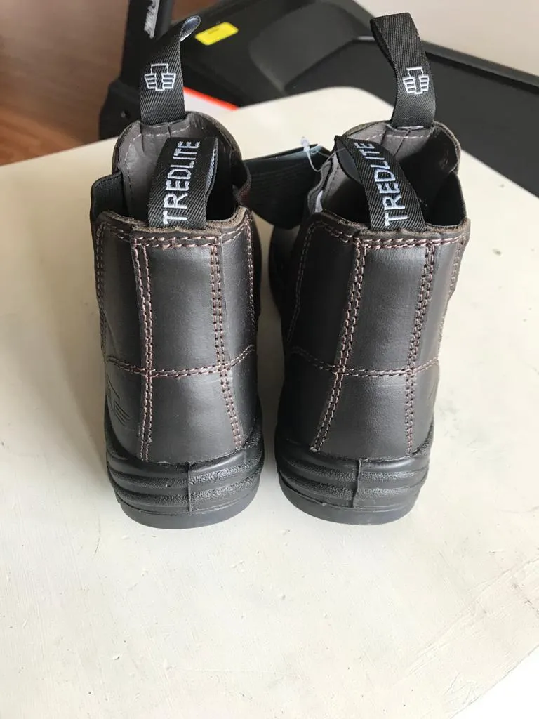 Tredlite  Rosedale II  Work Boats/ Safety Shoes Size 8.5 - Colour Claret