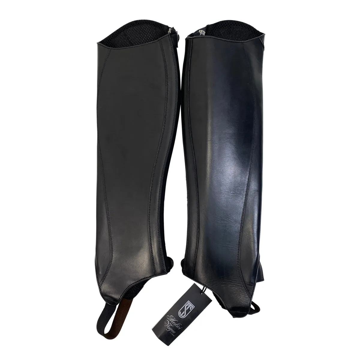 Tredstep 'Medici Vogue' Half Chaps in Black - Calf 13 Height 18 (Slim/X-Tall)